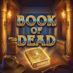 Book of Dead slot game at Golden Genie Casino for UK players