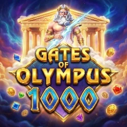 Gates of Olympus 1000 slot game at Golden Genie Casino for UK players